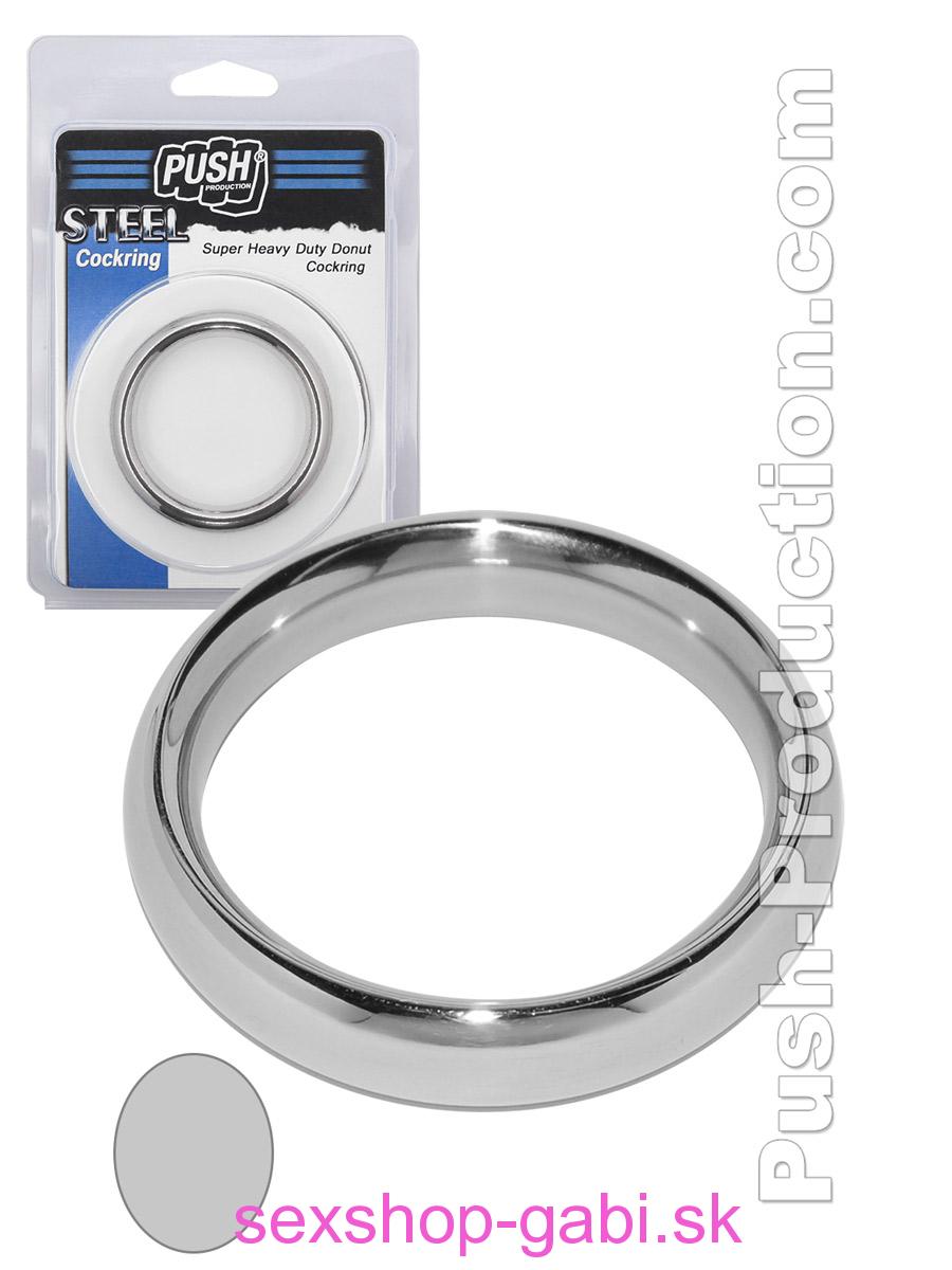 Push Steel - Super Heavy Duty Donut Cockring 40mm - clearance