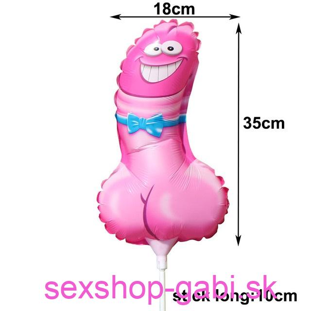 Fóliový balónik nafukovací - penis