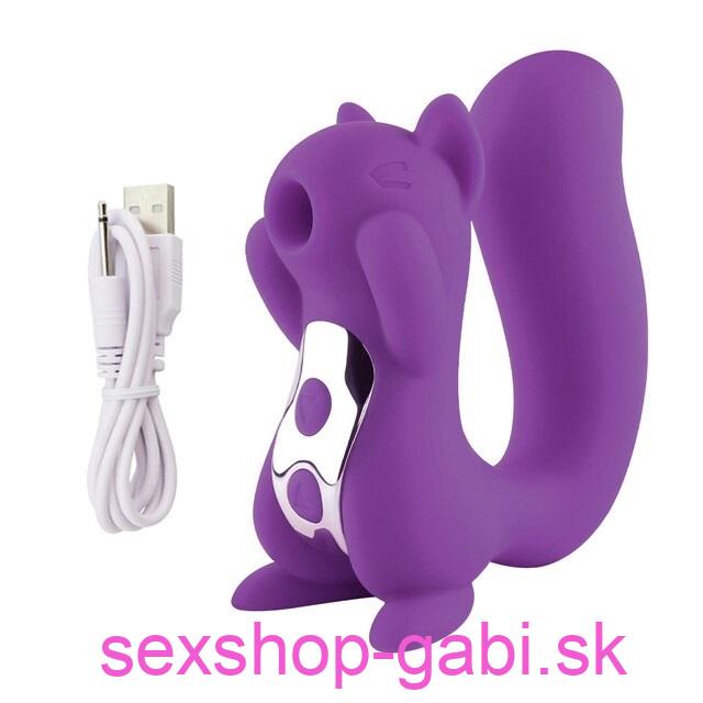 Cute Squirrel Shape vibrátor USB