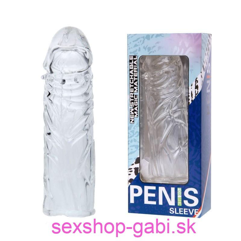 Clear Crystal penisový návlek