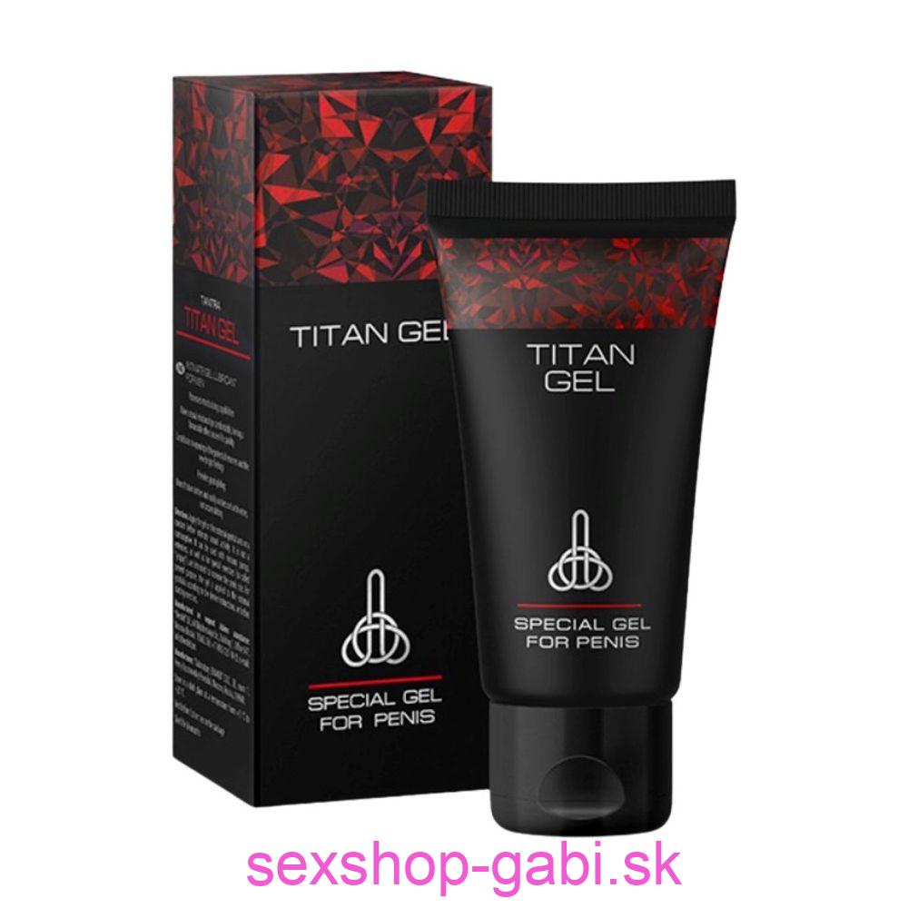 Titan Gel Original na zväčšenie penisu 