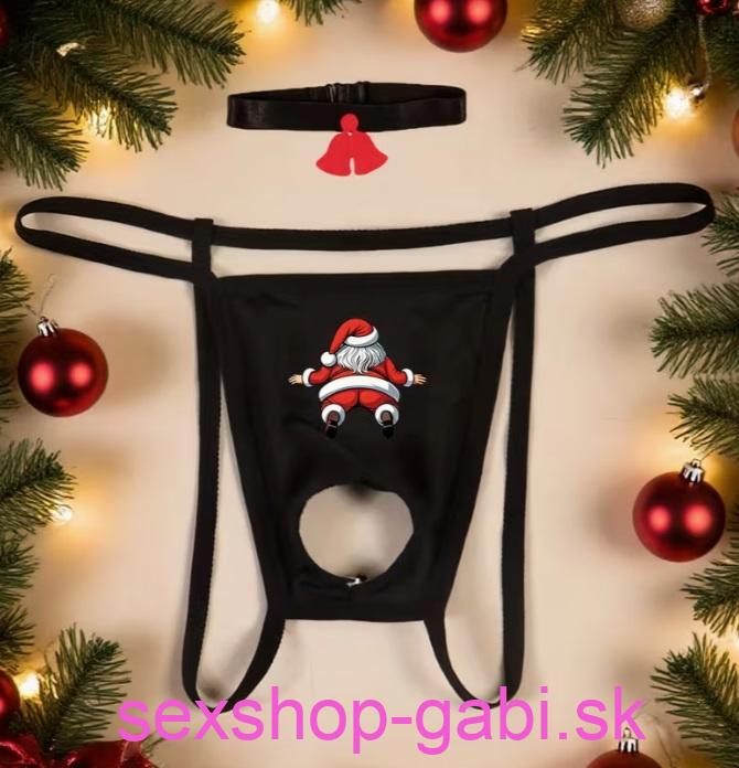 Vianočný exkluzívny pánsky set s vianočným zvončekom