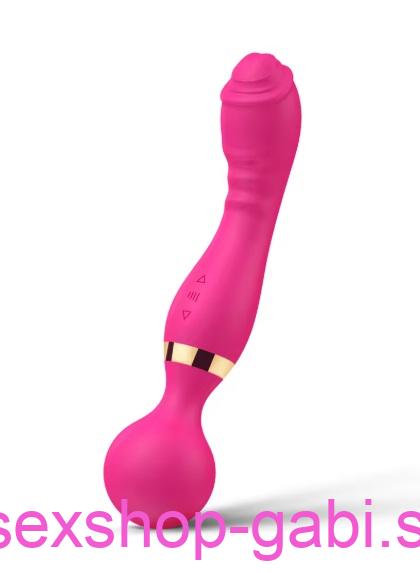 Double Magic Wand plus- 20 vibračných vzorov a 8 rýchlostí